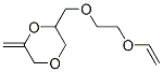 1,4-Dioxane,  2-[[2-(ethenyloxy)ethoxy]methyl]-6-methylene- CAS#: 913813-81-7