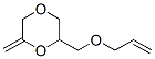1,4-Dioxane,  2-methylene-6-[(2-propenyloxy)methyl]-  (9CI) CAS#: 913813-80-6