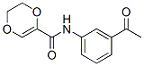 1,4-Dioxin-2-carboxamide, N-(3-acetylphenyl)-5,6-dihydro- CAS#: 903800-25-9
