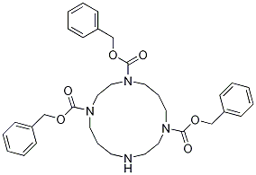 1,4,8,11-Tetraazacyclotetradecane-1,4,8-tricarboxylic acid, 1,4,8-tris(phenylMethyl) ester CAS#: 927873-26-5