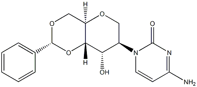 1,5-anhydro-2-deoxy-2-(3,4-dihydro-2,4-dioxo-1(2H)-pyriMidinyl)-4,6-O-[(R)-phenylMethylene]-D-Altritol CAS#: 937031-51-1