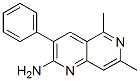 1,6-Naphthyridin-2-amine, 5,7-dimethyl-3-phenyl- CAS#: 948350-99-0