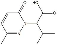 1(6H)-Pyridazineacetic  acid,  -alpha--isopropyl-3-methyl-6-oxo-  (6CI) CAS#: 99170-22-6