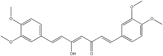 1,7-Bis-(3,4-dimethoxy-phenyl)-5-hydroxy-hepta-1,4,6-trien-3-one CAS#: 917813-54-8