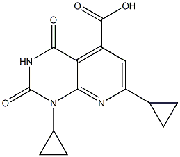 1,7-Dicyclopropyl-2,4-dioxo-1,2,3,4-tetrahydropyrido[2,3-d]pyrimidine-5-carboxylic acid CAS#: 937599-59-2
