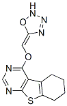 [1]Benzothieno[2,3-d]pyrimidine,  5,6,7,8-tetrahydro-4-(1,2,3,4-oxatriazol-5(2H)-ylidenemethoxy)- CAS#: 920339-08-8