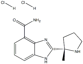 1H-BenziMidazole-7-carboxaMide, 2-[(2S)-2-Methyl-2-pyrrolidinyl]-, hydrochloride (1:2) CAS#: 912445-36-4