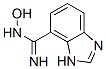 1H-Benzimidazole-7-carboximidamide,  N-hydroxy- CAS#: 952511-32-9