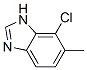 1H-Benzimidazole,  7-chloro-6-methyl- CAS#: 935873-40-8