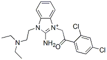 1H-Benzimidazolium,  2-amino-3-[2-(2,4-dichlorophenyl)-2-oxoethyl]-1-[2-(diethylamino)ethyl]- CAS#: 917745-49-4