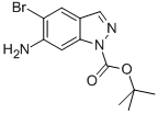 1H-INDAZOLE-1-CARBOXYLIC ACID,6-AMINO-5-BROMO-,1,1-DIMETHYLETHYL ESTER CAS#: 929617-39-0