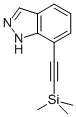 1H-INDAZOLE, 7-[2-(TRIMETHYLSILYL)ETHYNYL]- CAS#: 945761-98-8