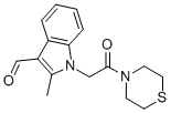 1H-INDOLE-3-CARBOXALDEHYDE, 2-METHYL-1-[2-OXO-2-(4-THIOMORPHOLINYL)ETHYL]- CAS#: 928711-52-8