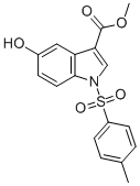 1H-INDOLE-3-CARBOXYLIC ACID, 5-HYDROXY-1-[(4-METHYLPHENYL)SULFONYL]-, METHYL ESTER CAS#: 930112-00-8