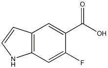 1H-INDOLE-5-CARBOXYLIC ACID,6-FLUORO CAS#: 908600-73-7