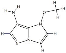 1H-Imidazo[1,2-b]pyrazol-7-amine,  1-methoxy- CAS#: 943126-81-6