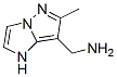 1H-Imidazo[1,2-b]pyrazole-7-methanamine,  6-methyl- CAS#: 933697-75-7
