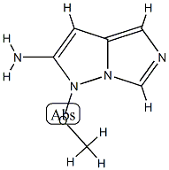 1H-Imidazo[1,5-b]pyrazol-2-amine,  1-methoxy- CAS#: 928337-87-5