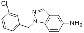 1H-Indazol-5-amine, 1-[(3-chlorophenyl)methyl]- CAS#: 939756-02-2