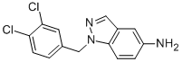 1H-Indazol-5-amine, 1-[(3,4-dichlorophenyl)methyl]- CAS#: 939756-04-4