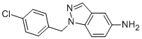1H-Indazol-5-amine, 1-[(4-chlorophenyl)methyl]- CAS#: 939756-01-1