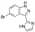 1H-Indazole, 5-broMo-3-(1H-iMidazol-2-yl)- CAS#: 911305-83-4