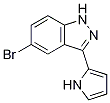 1H-Indazole, 5-broMo-3-(1H-pyrrol-2-yl)- CAS#: 911305-49-2