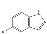 1H-Indazole, 5-bromo-7-iodo- CAS#: 953410-86-1