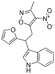 1H-Indole,  3-[1-(2-furanyl)-2-(3-methyl-4-nitro-5-isoxazolyl)ethyl]- CAS#: 924650-75-9