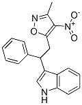 1H-Indole,  3-[2-(3-methyl-4-nitro-5-isoxazolyl)-1-phenylethyl]- CAS#: 924650-65-7