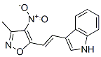 1H-Indole,  3-[2-(3-methyl-4-nitro-5-isoxazolyl)ethenyl]- CAS#: 943835-00-5