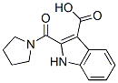 1H-Indole-3-carboxylic acid, 2-(1-pyrrolidinylcarbonyl)- CAS#: 921194-90-3
