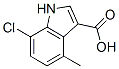 1H-Indole-3-carboxylic acid, 7-chloro-4-methyl- CAS#: 948581-67-7