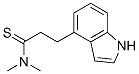 1H-Indole-4-propanethioamide,  N,N-dimethyl- CAS#: 938185-59-2