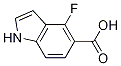 1H-Indole-5-carboxylic acid, 4-fluoro- CAS#: 908600-72-6