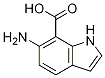 1H-Indole-7-carboxylic acid, 6-aMino- CAS#: 946840-57-9