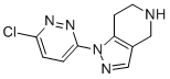 1H-PYRAZOLO[4,3-C]PYRIDINE, 1-(6-CHLORO-3-PYRIDAZINYL)-4,5,6,7-TETRAHYDRO- CAS#: 949922-55-8