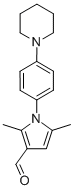1H-PYRROLE-3-CARBOXALDEHYDE, 2,5-DIMETHYL-1-[4-(1-PIPERIDINYL)PHENYL]- CAS#: 932276-32-9