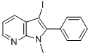 1H-PYRROLO[2,3-B]PYRIDINE,3-IODO-1-METHYL-2-PHENYL- CAS#: 945608-15-1