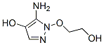 1H-Pyrazol-4-ol,  5-amino-1-(2-hydroxyethoxy)- CAS#: 927417-40-1