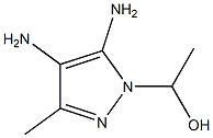 1H-Pyrazole-1-methanol,  4,5-diamino--alpha-,3-dimethyl- CAS#: 934697-53-7