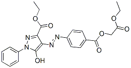 1H-Pyrazole-3-carboxylic acid,4-[[4-(2-ethoxy-2-oxoethoxy)carbony]phenyl]azo]-4,5-dihydro-5-oxo-1-phenyl-,ethyl ester CAS#: 98448-14-7