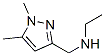 1H-Pyrazole-3-methanamine, N-ethyl-1,5-dimethyl- CAS#: 952195-10-7