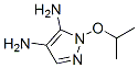 1H-Pyrazole-4,5-diamine,  1-(1-methylethoxy)- CAS#: 927417-23-0