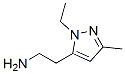 1H-Pyrazole-5-ethanamine,  1-ethyl-3-methyl- CAS#: 955403-37-9