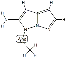 1H-Pyrazolo[1,5-b]pyrazol-2-amine,  1-methoxy- CAS#: 928337-57-9