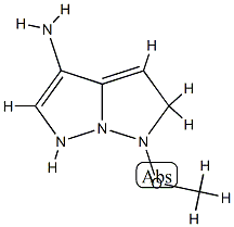 1H-Pyrazolo[1,5-b]pyrazol-3-amine,  5,6-dihydro-6-methoxy- CAS#: 928337-50-2