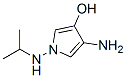 1H-Pyrrol-3-ol,  4-amino-1-[(1-methylethyl)amino]- CAS#: 927416-13-5