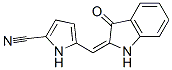 1H-Pyrrole-2-carbonitrile,  5-[(1,3-dihydro-3-oxo-2H-indol-2-ylidene)methyl]- CAS#: 933782-99-1