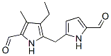 1H-Pyrrole-2-carboxaldehyde,  4-ethyl-5-[(5-formyl-1H-pyrrol-2-yl)methyl]-3-methyl- CAS#: 918151-28-7